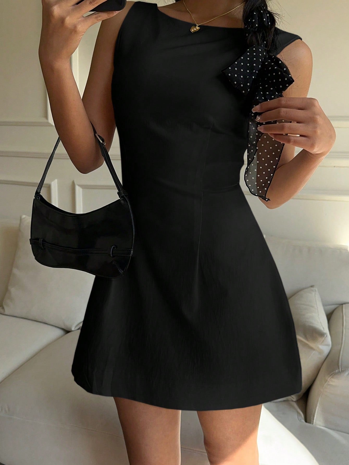 Women Summer Solid Zipper Front Casual Versatile Jumper Dress White Dresses,Summer Dresses For Women,Tea Party Dress,White Graduation Dress,Business Casual Woman