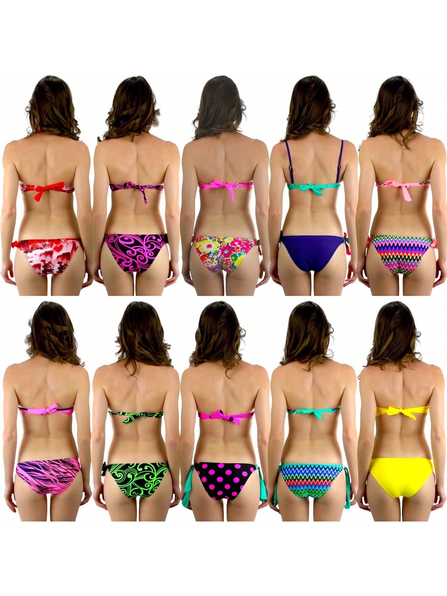 Tobeinstyle Women'S Randomly Selected Two-Piece Bikini Sets