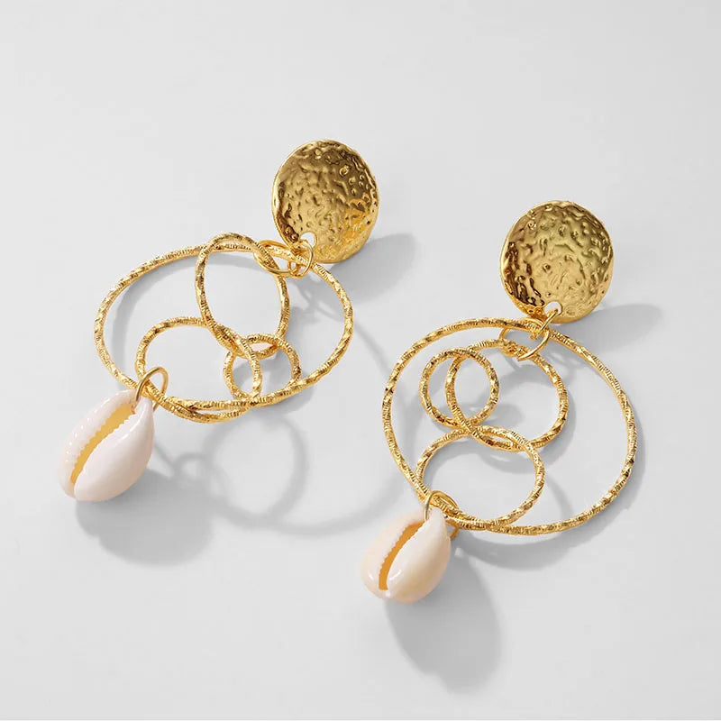 Earrings Fashion Bohemian Summer Beach Big Earrings Female Jewelry