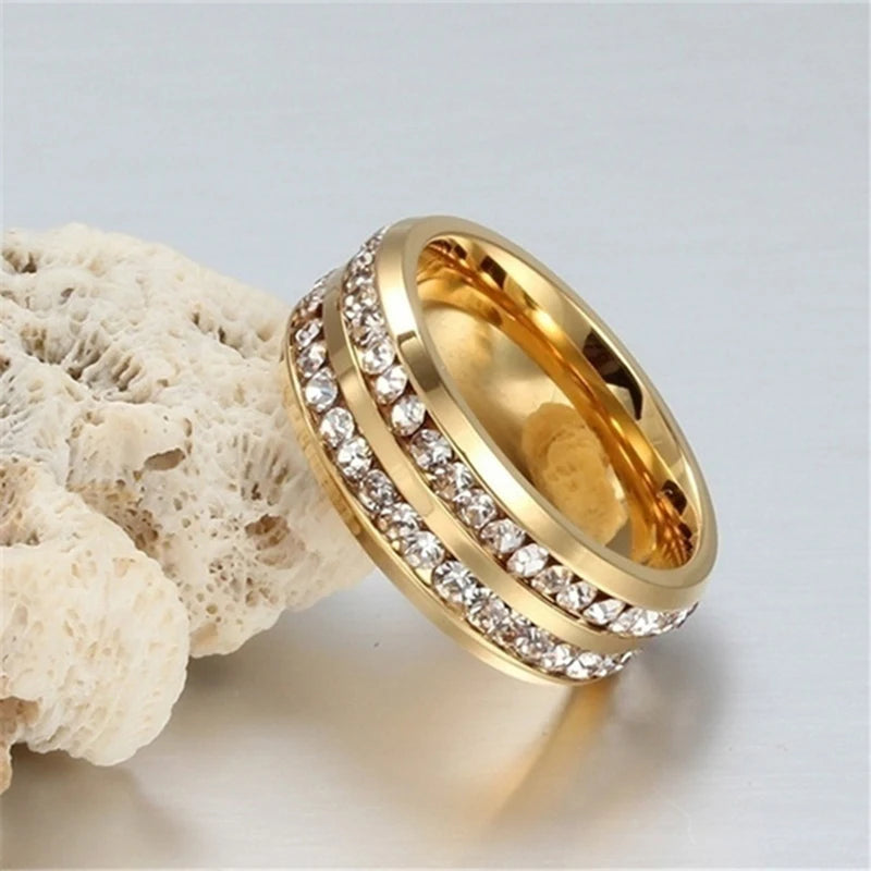Fashion Couple Rings Women Marquise