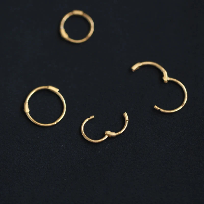 Gold Mini Earrings for Women