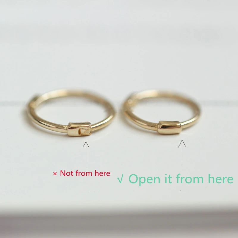 Gold Mini Earrings for Women