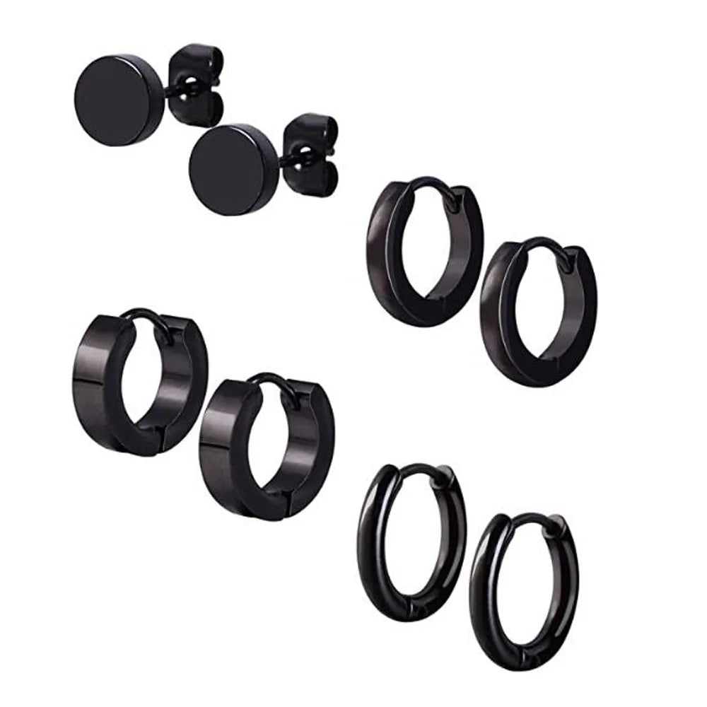 Earring Set For Men Punk