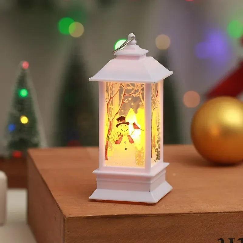 Christmas wind lamp Christmas night light cartoon Decoration