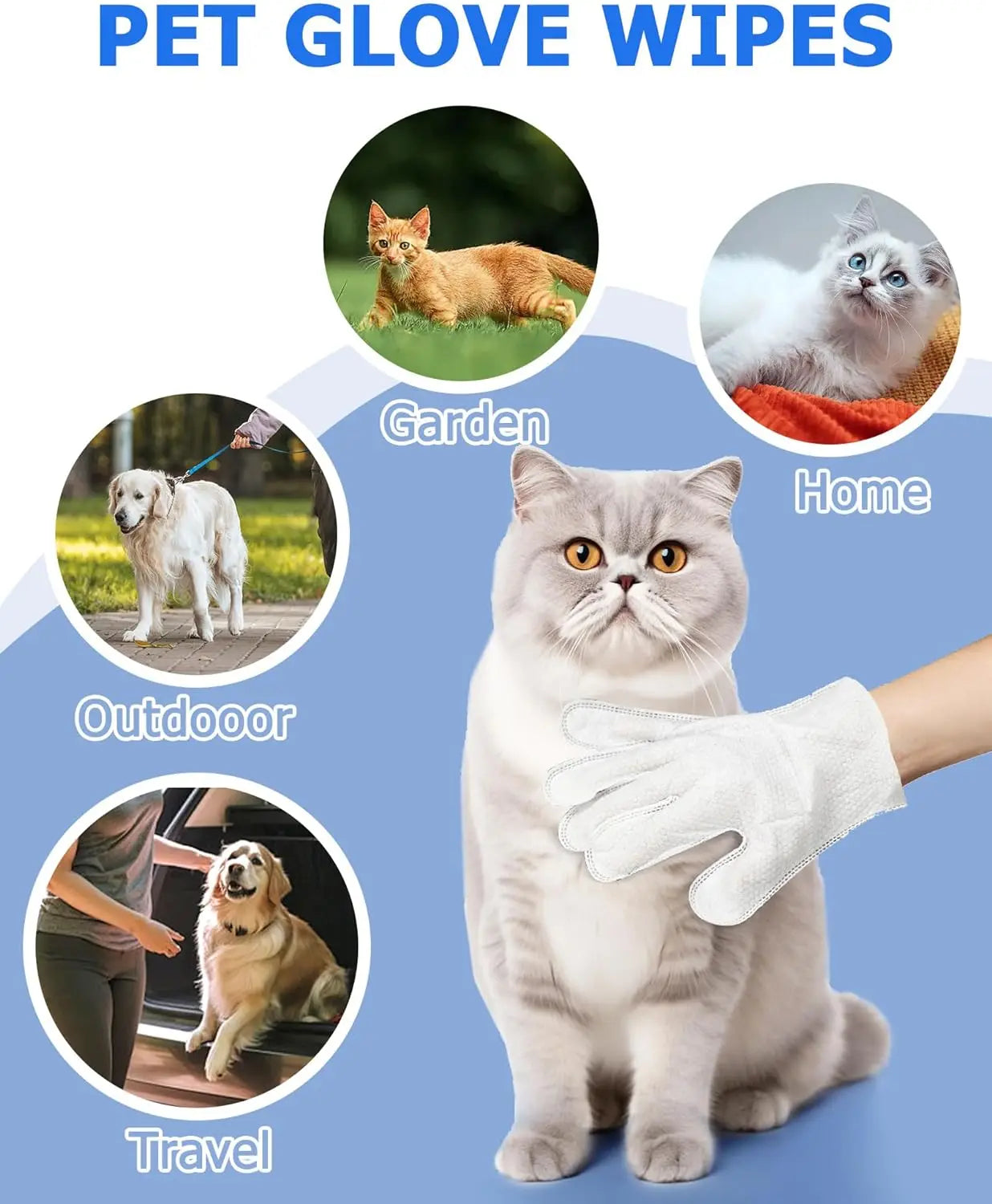 Pet Bathing Wipes