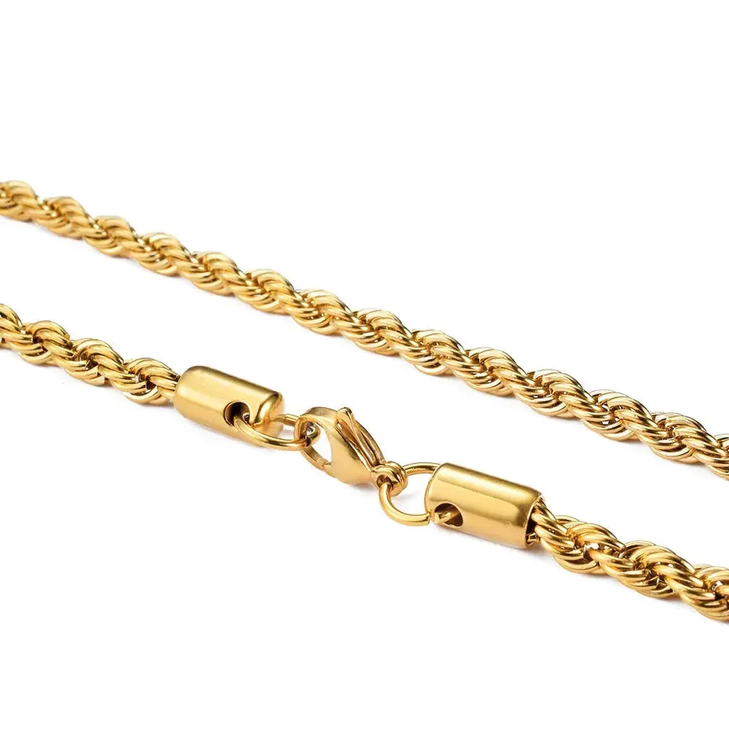 Necklace Stainless Steel Never Fade Waterproof Choker