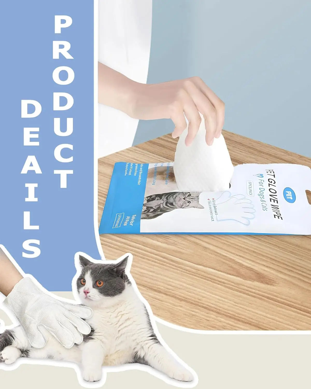 Pet Bathing Wipes