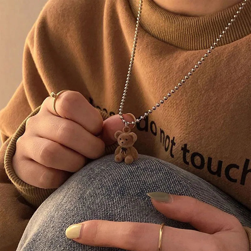 Necklace on Neck Gold Color Chain Women's Jewelry Layered