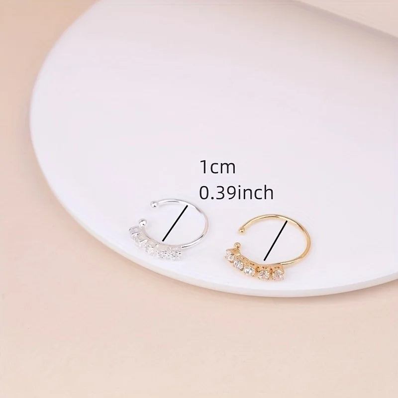 Nose Ring Gift For Women & Men Copper Jewelry