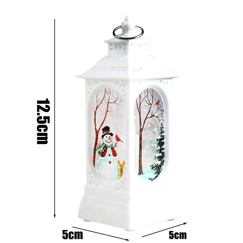 Christmas wind lamp Christmas night light cartoon Decoration