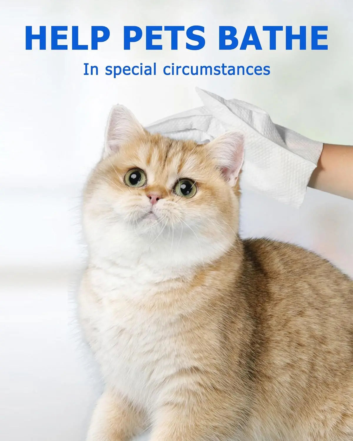 Pet Bathing Wipes