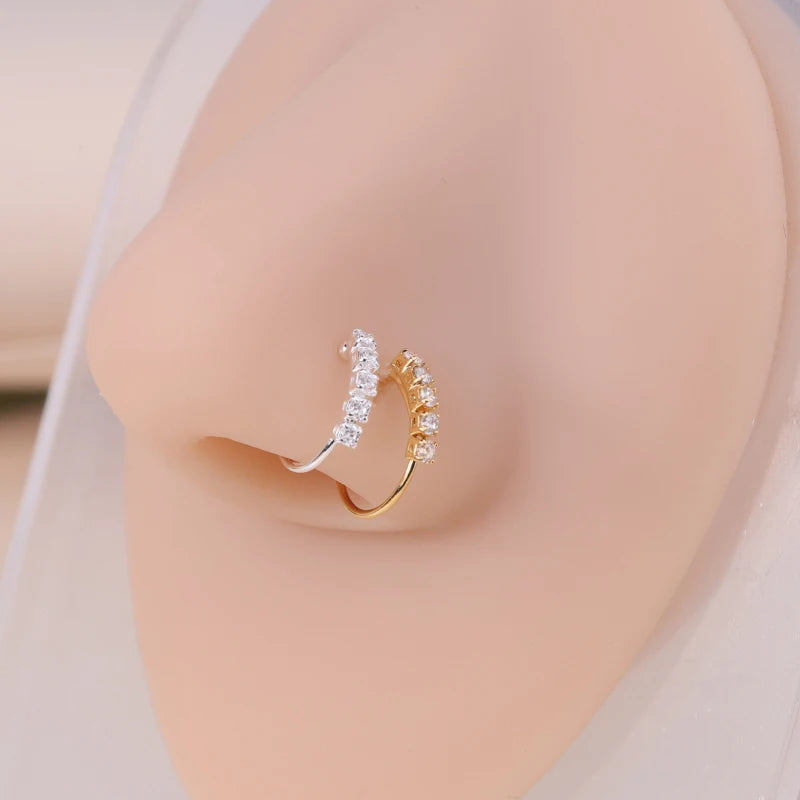Nose Ring Gift For Women & Men Copper Jewelry