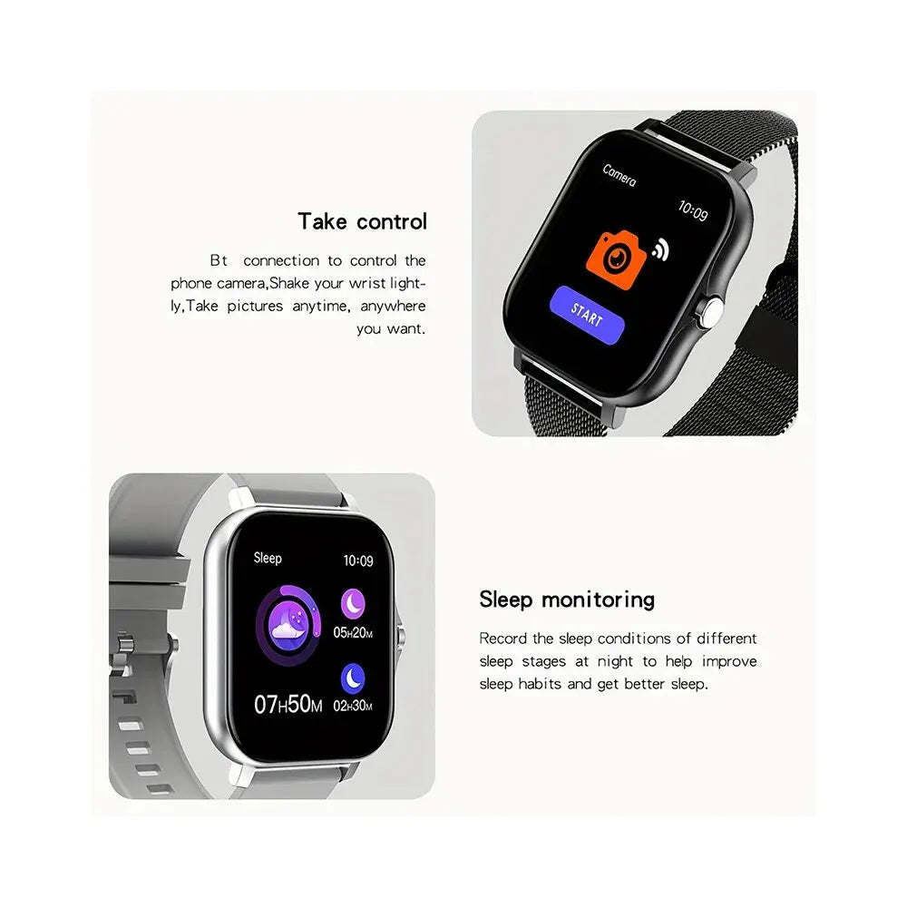 Smart Watch Android Phone 1.44'' Inch Color Screen Bluetooth Call