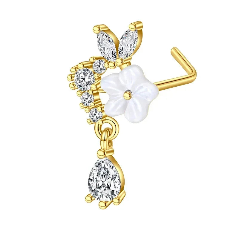 New design stainless steel nose ring