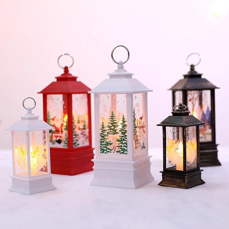 Christmas wind lamp Christmas night light cartoon Decoration