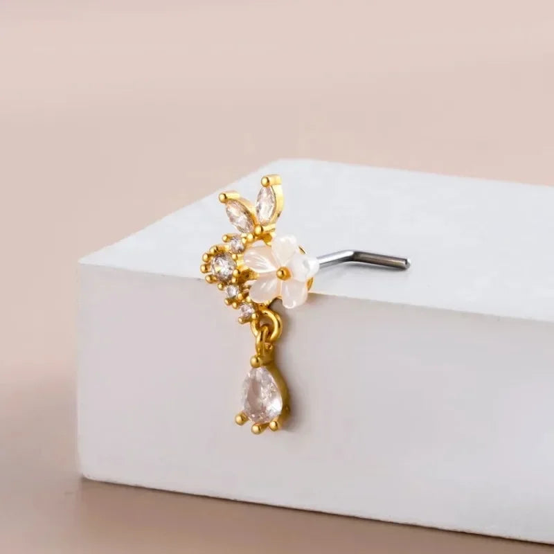 New design stainless steel nose ring
