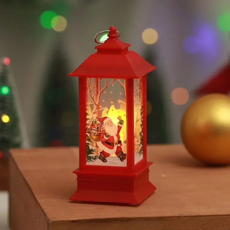 Christmas wind lamp Christmas night light cartoon Decoration