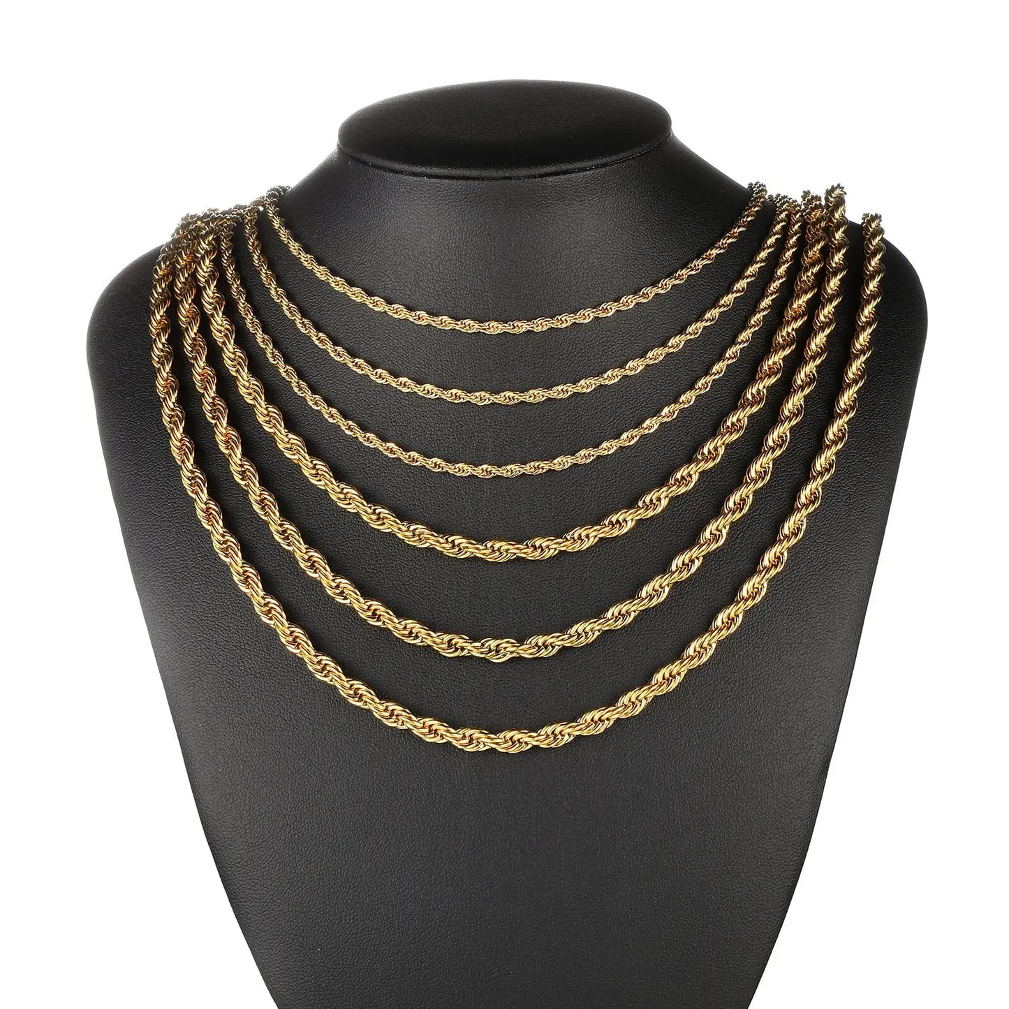 Necklace Stainless Steel Never Fade Waterproof Choker