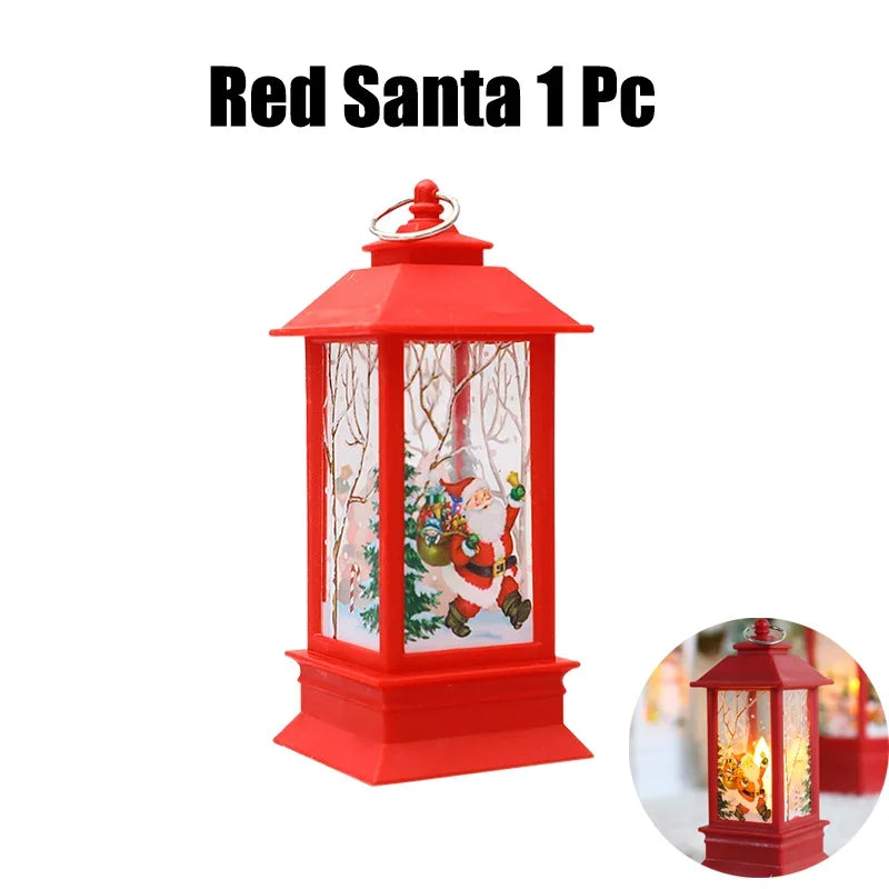Christmas wind lamp Christmas night light cartoon Decoration