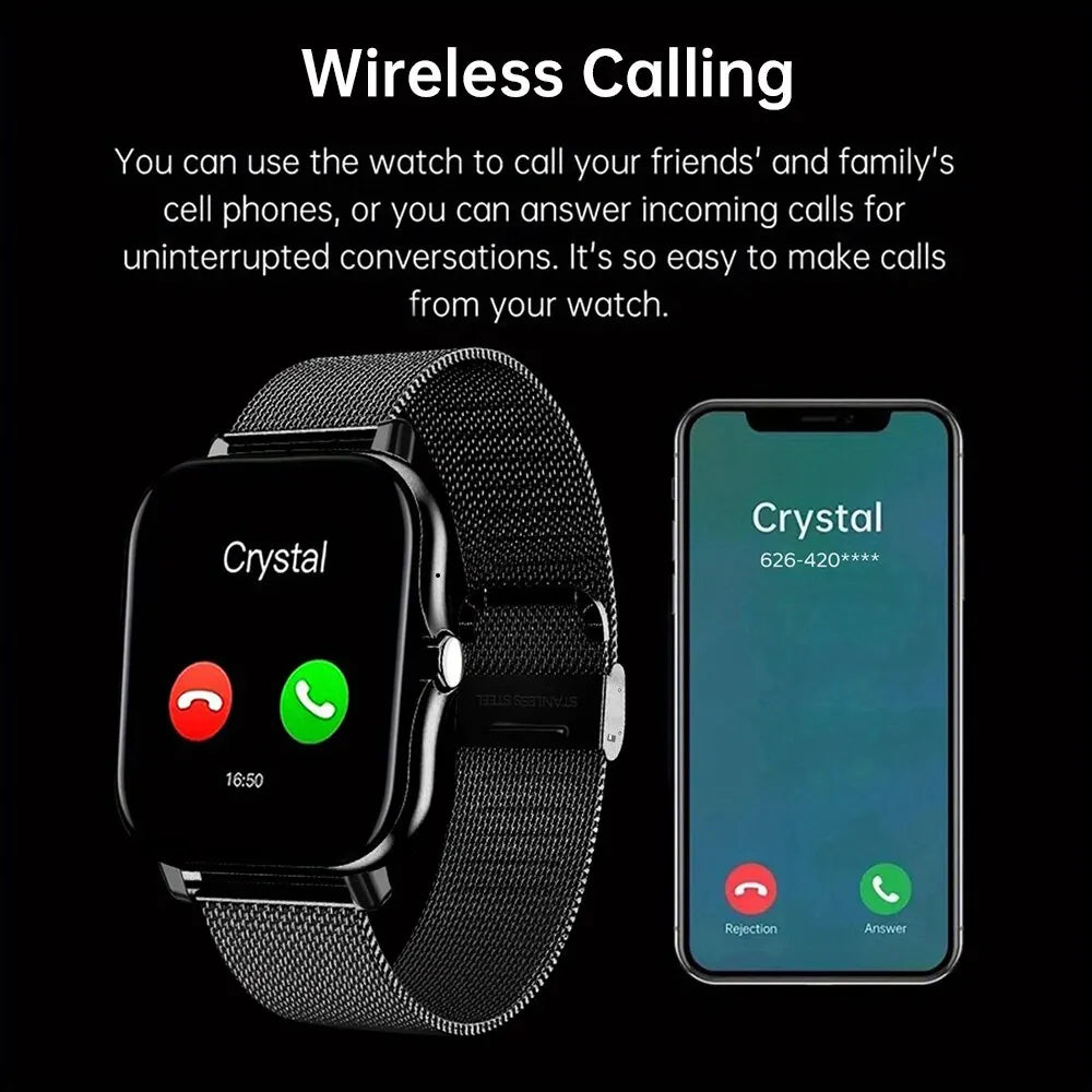Smart Watch Android Phone 1.44'' Inch Color Screen Bluetooth Call