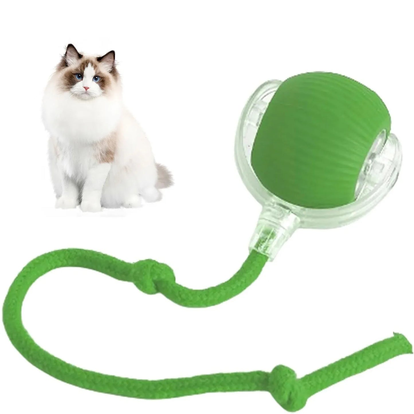 Lettuce Interactive Cat Toys Rolling Ball, Smart Interactive Dog Toys