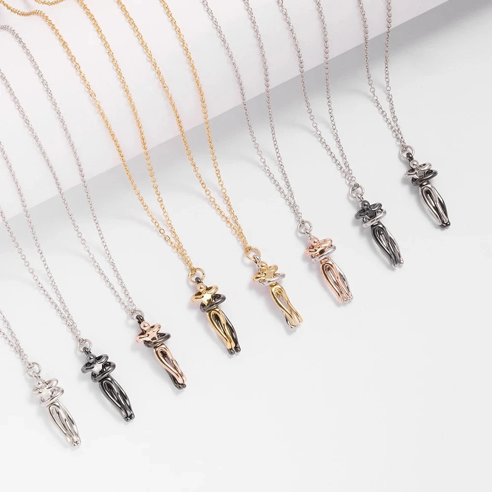 Hug Choker Necklace for Lovers