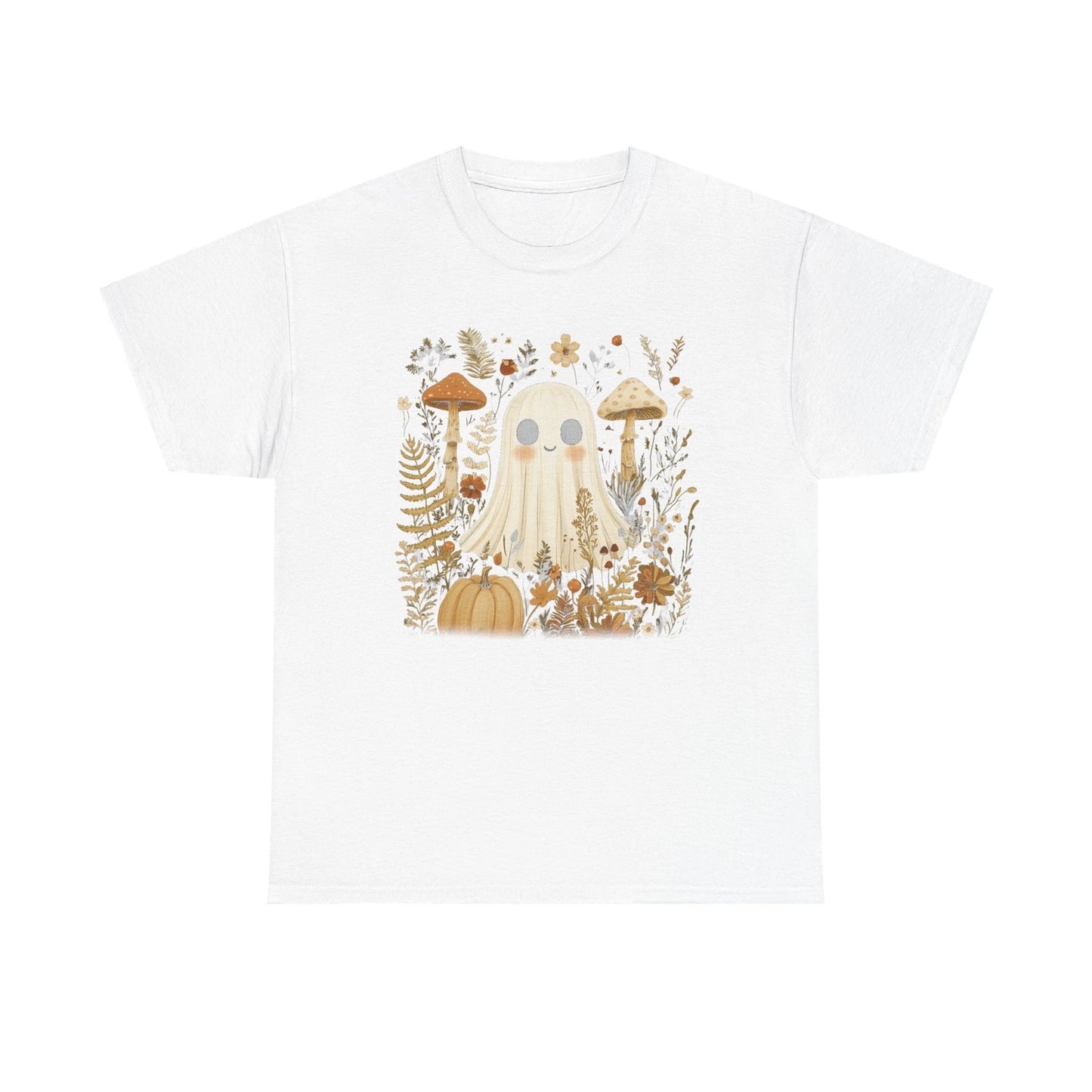 Retro Haunted Ghost T-Shirt | Vintage Halloween Tee | Paranormal Shirt