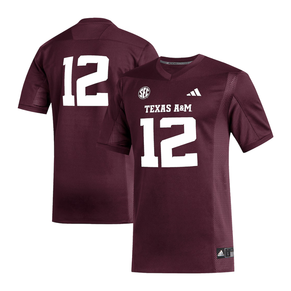 Texas A&M Aggies NIL Pick A Player Replica Football Jersey for Men Women Official College Fan Game Day Wear
