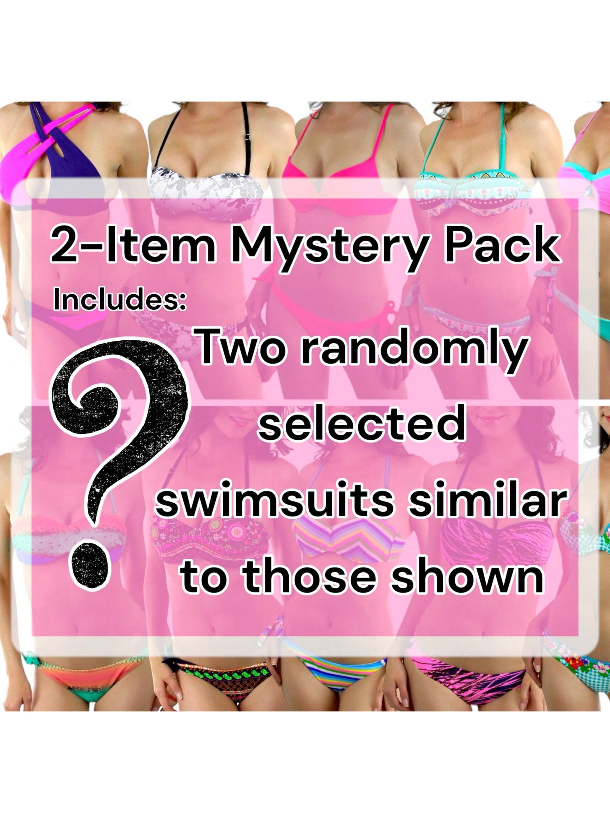 Tobeinstyle Women'S Randomly Selected Two-Piece Bikini Sets