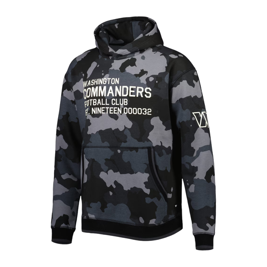 Washington Commanders Wild Collective Camo Pullover Hoodie for Men Women NFL Fan Casual Streetwear