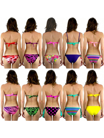Tobeinstyle Women'S Randomly Selected Two-Piece Bikini Sets
