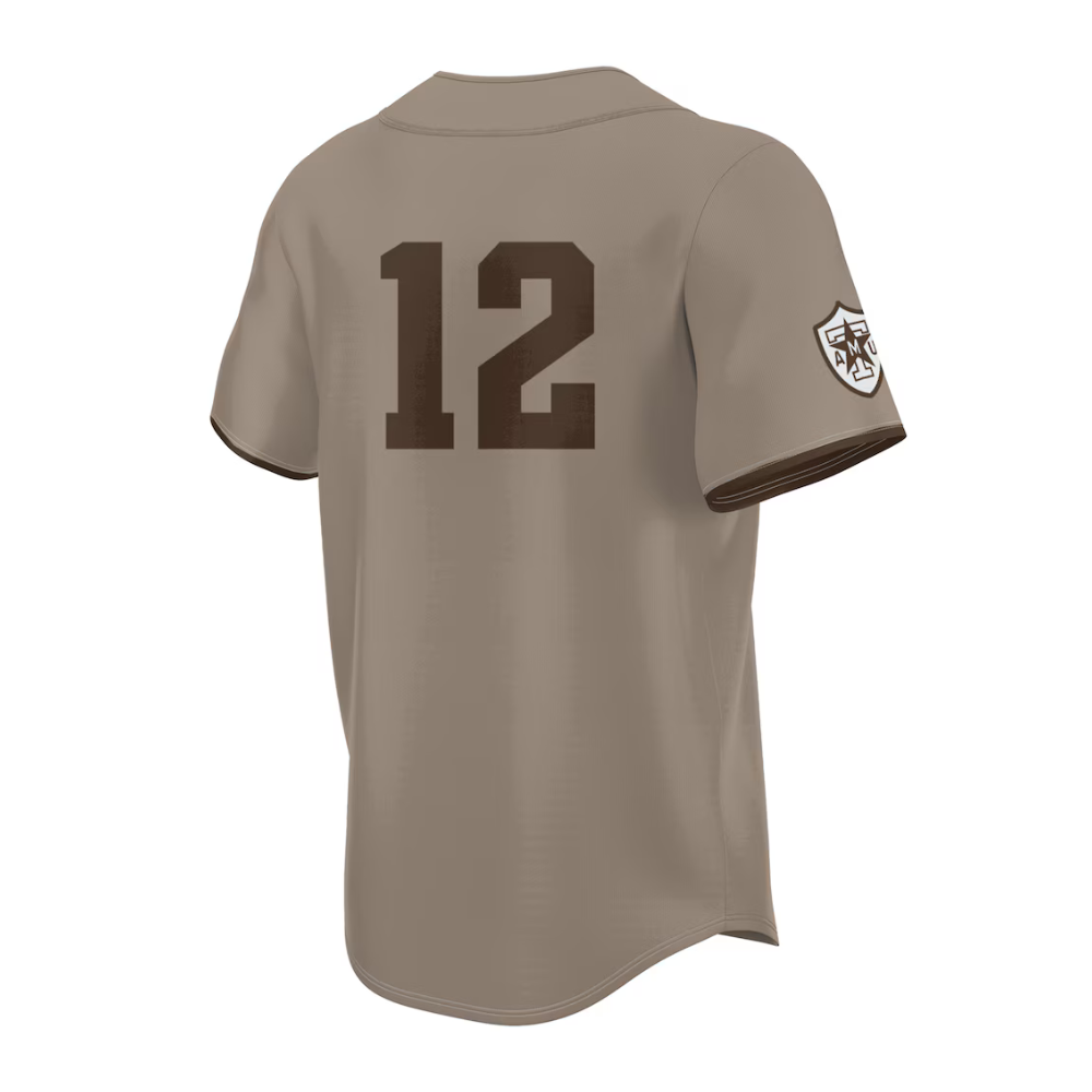Texas A&M Aggies GameDay Greats Corps of Cadets Lightweight Baseball Jersey College Fan Casual Wear
