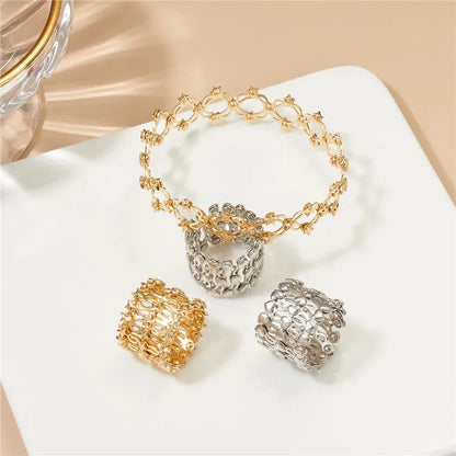 2 In 1 New Creative Magic Stretchable Ring Bracelet For Women