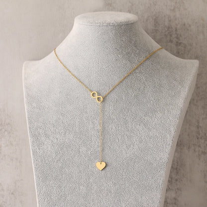 Heart Shape Pendant Layered style Necklace For Women