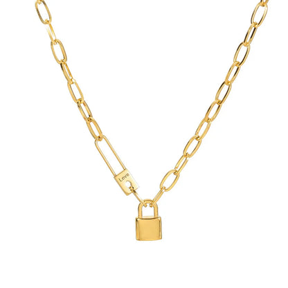 Pendant Thick Chain Necklace Female Fashion