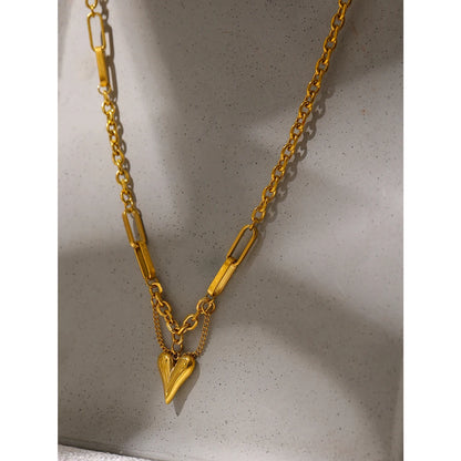 Necklace for Women High Quality Stainless Steel and Gold 18K