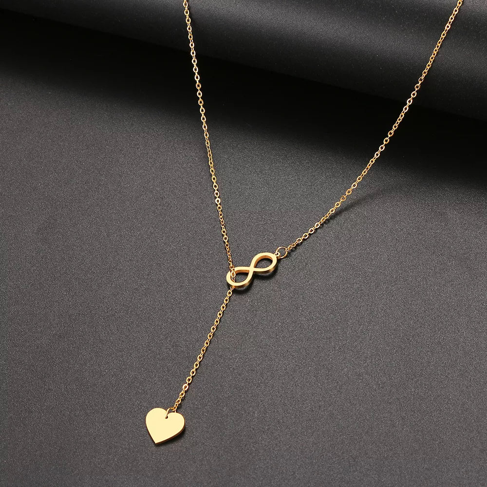 Heart Shape Pendant Layered style Necklace For Women