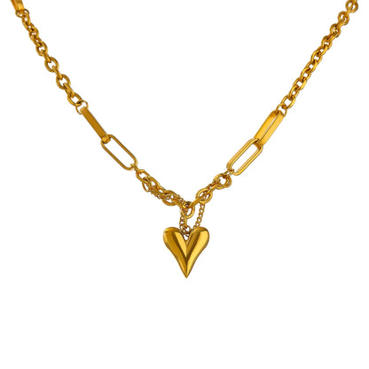 Necklace for Women High Quality Stainless Steel and Gold 18K