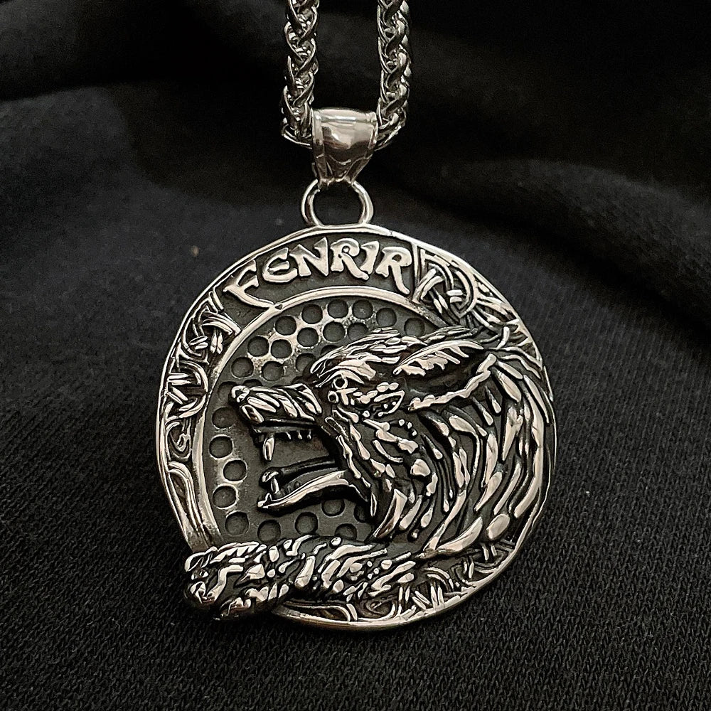 Necklace Men Norse Stainless