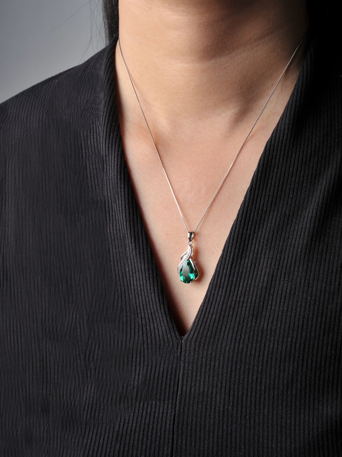 Pendant Necklace No Chain 925 Sterling Silver for Women