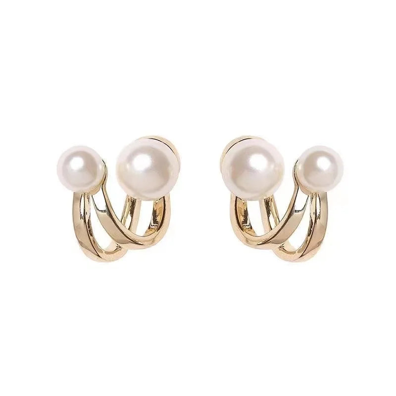 Earrings Korean Simple Jewelry Christmas Party Girl's Temperament Accessories For Woman