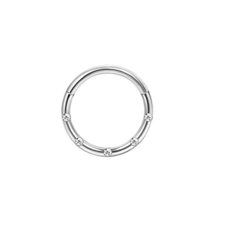 Ring Nose Hoop Cartilage Helix Tragus Earring Piercing Jewelry