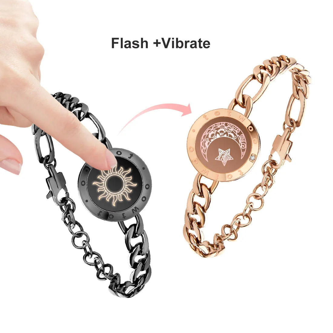 Vibrate Bracelets for Couples