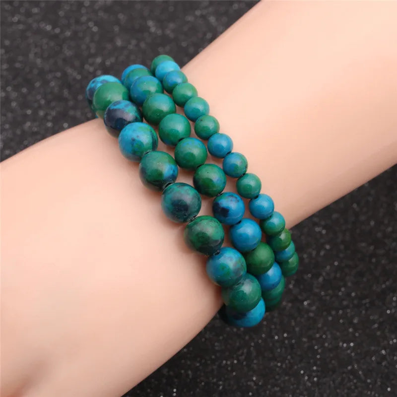 Bracelets Women Men Natural Stone