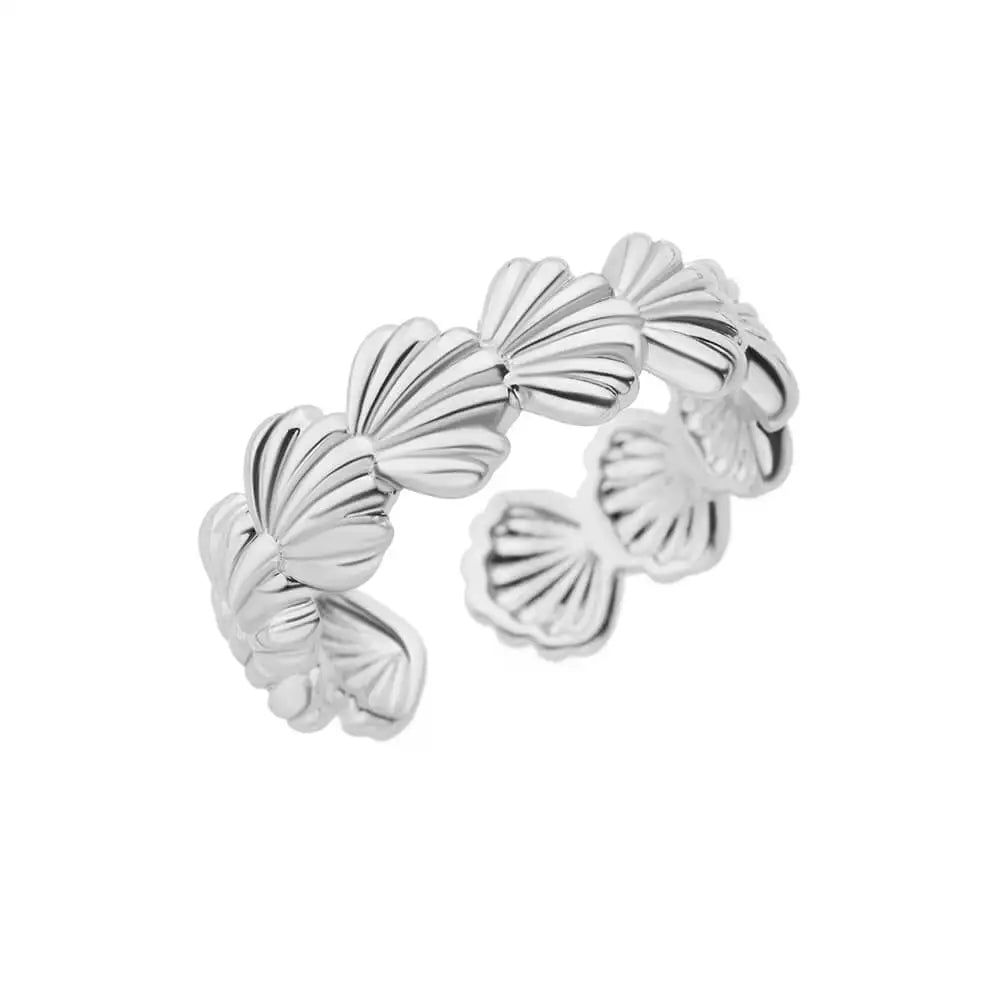 Rings for Women Stainless Steel Seashell