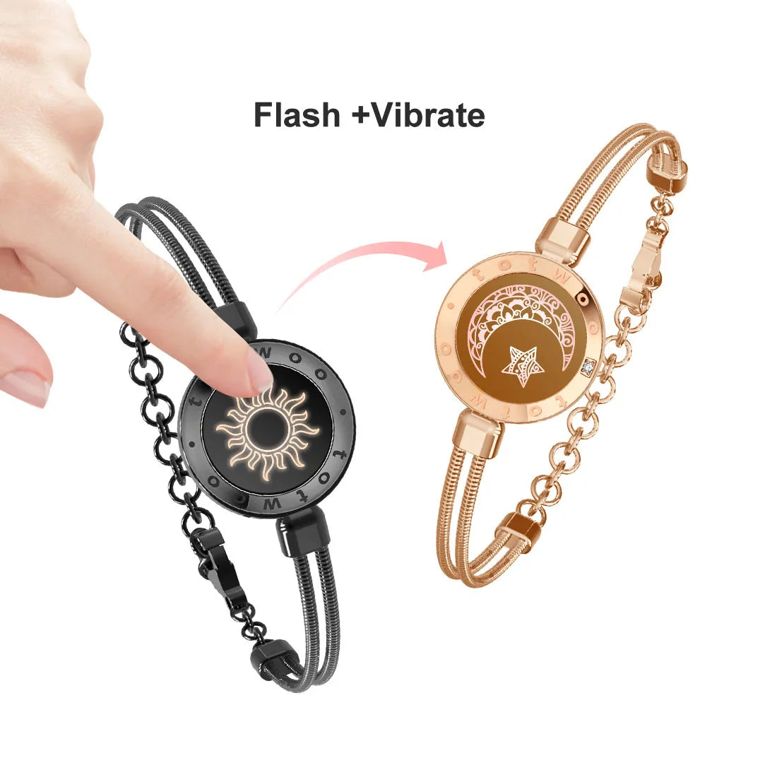 Vibrate Bracelets for Couples