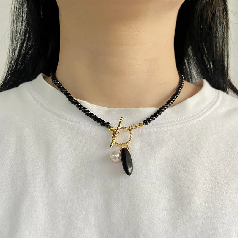 Pendant Necklace for Women Men Reiki Trendy