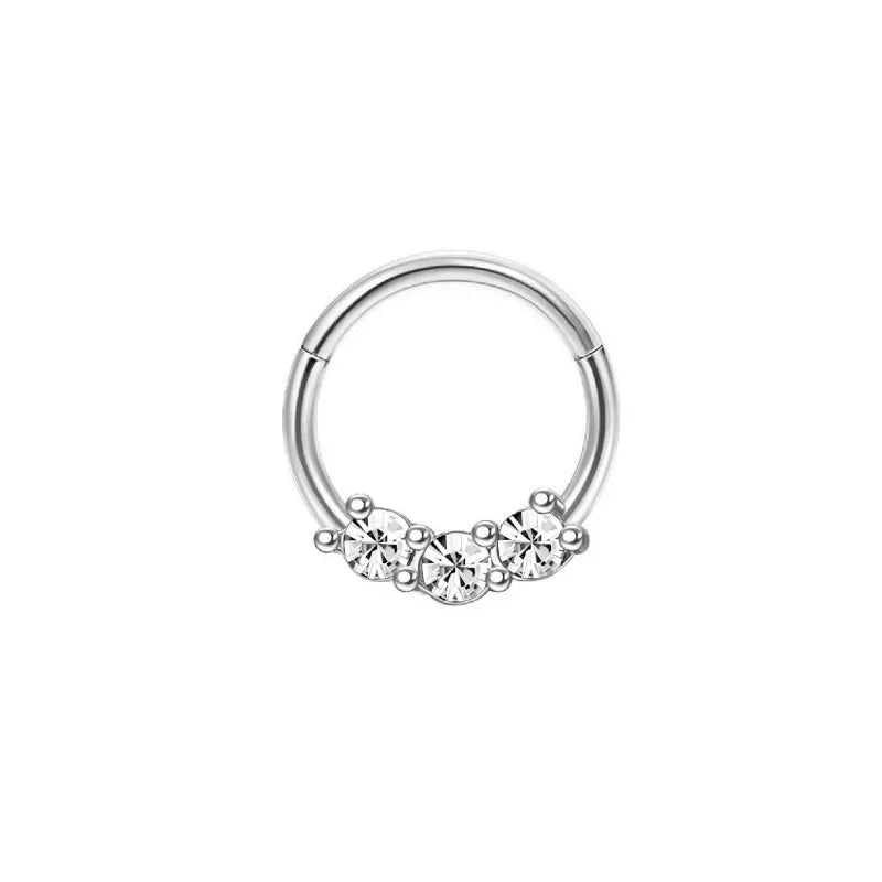 Ring Nose Hoop Cartilage Helix Tragus Earring Piercing Jewelry