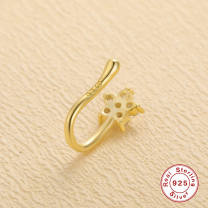 Nose Ring 925 Sterling Silver For Women Girls 2024