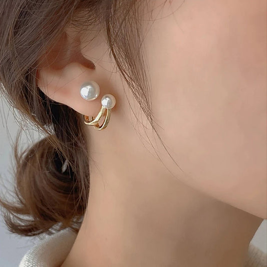 Earrings Korean Simple Jewelry Christmas Party Girl's Temperament Accessories For Woman